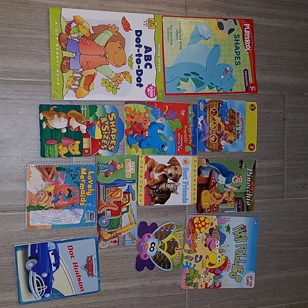 12 Kids books for pre school till 1st grade U.G.C