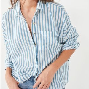 BDG striped button down