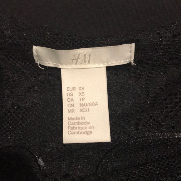 Black Lace Tee - Picture 2 of 3