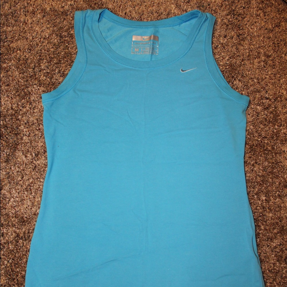 Blue Nike workout top M