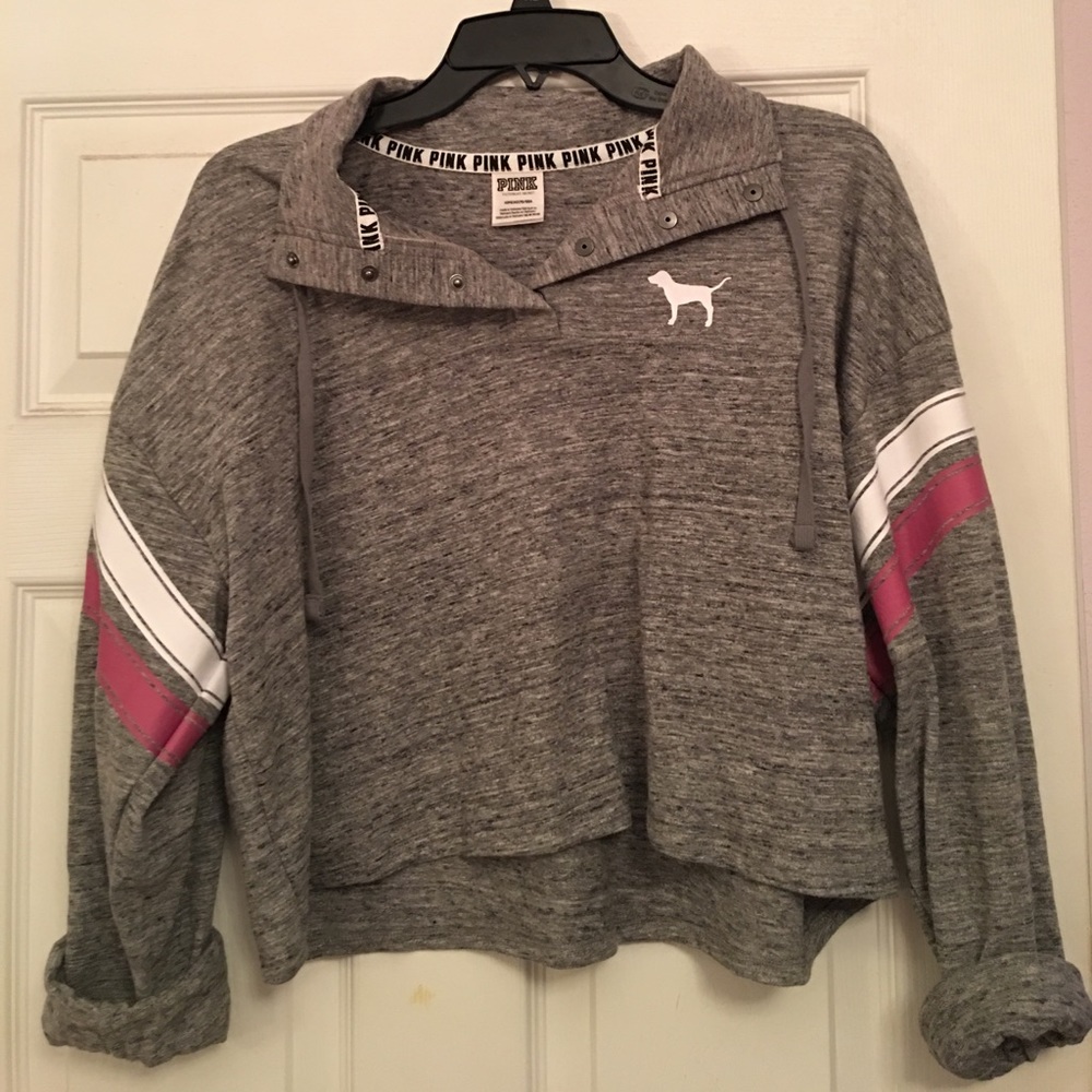 Victoria secret/PINK cropped sweater