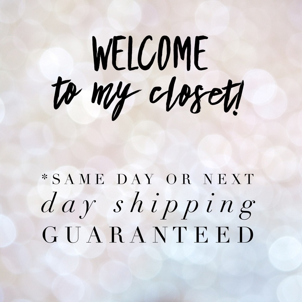 Welcome to my closet!