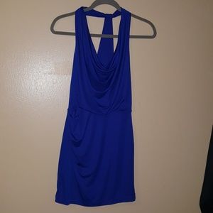 BCBGMaxAZria royal blue dress