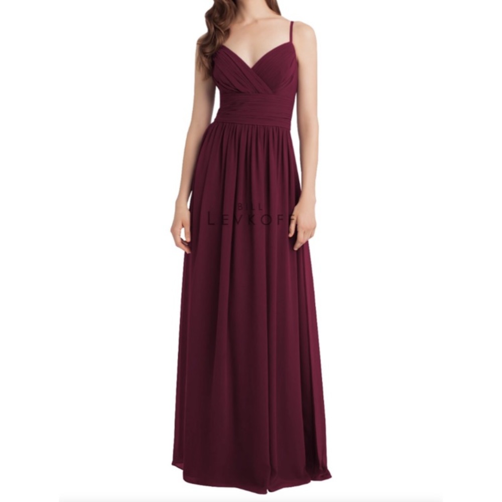 Bill Levkoff Wine Dress
