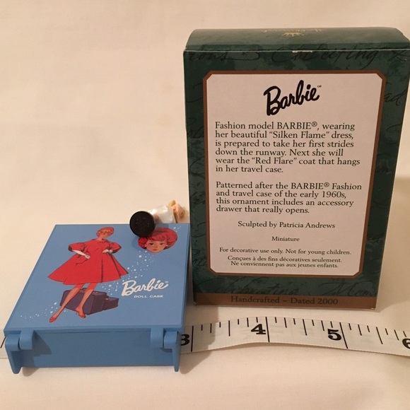 Silken Flame Barbie Ornament & Travel Case - Picture 5 of 7