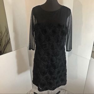 Adrianna Papell black party, cocktail dress