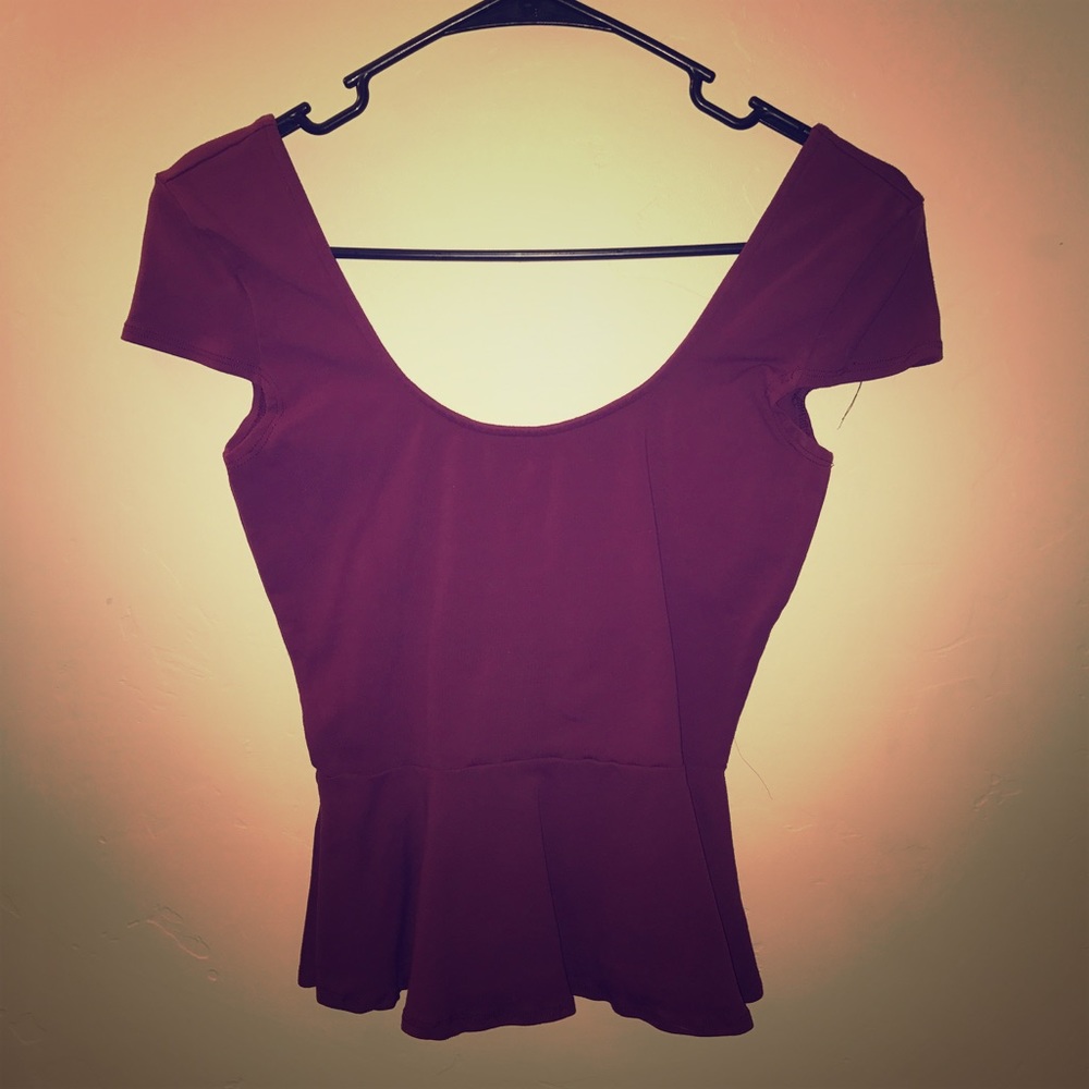 Peplum top