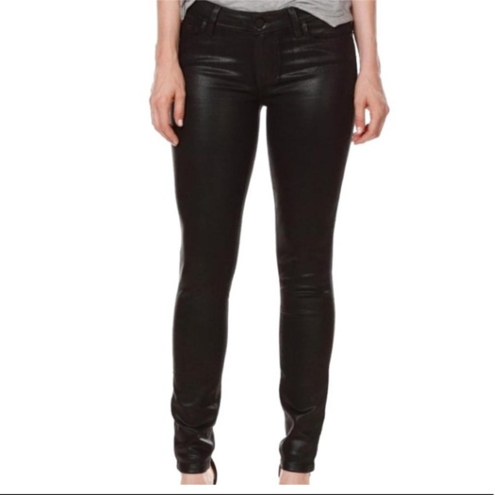Paige Coated Skinny Jeans