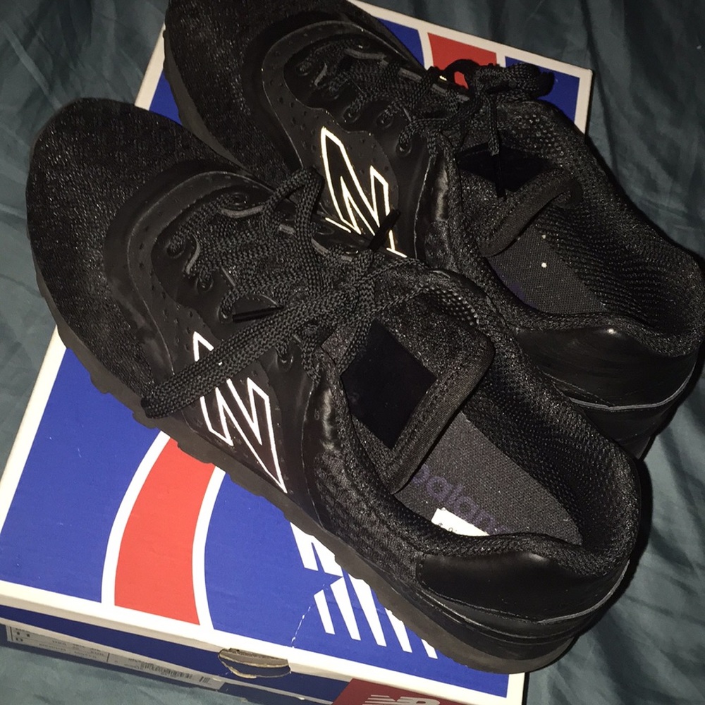 All Black New Balance