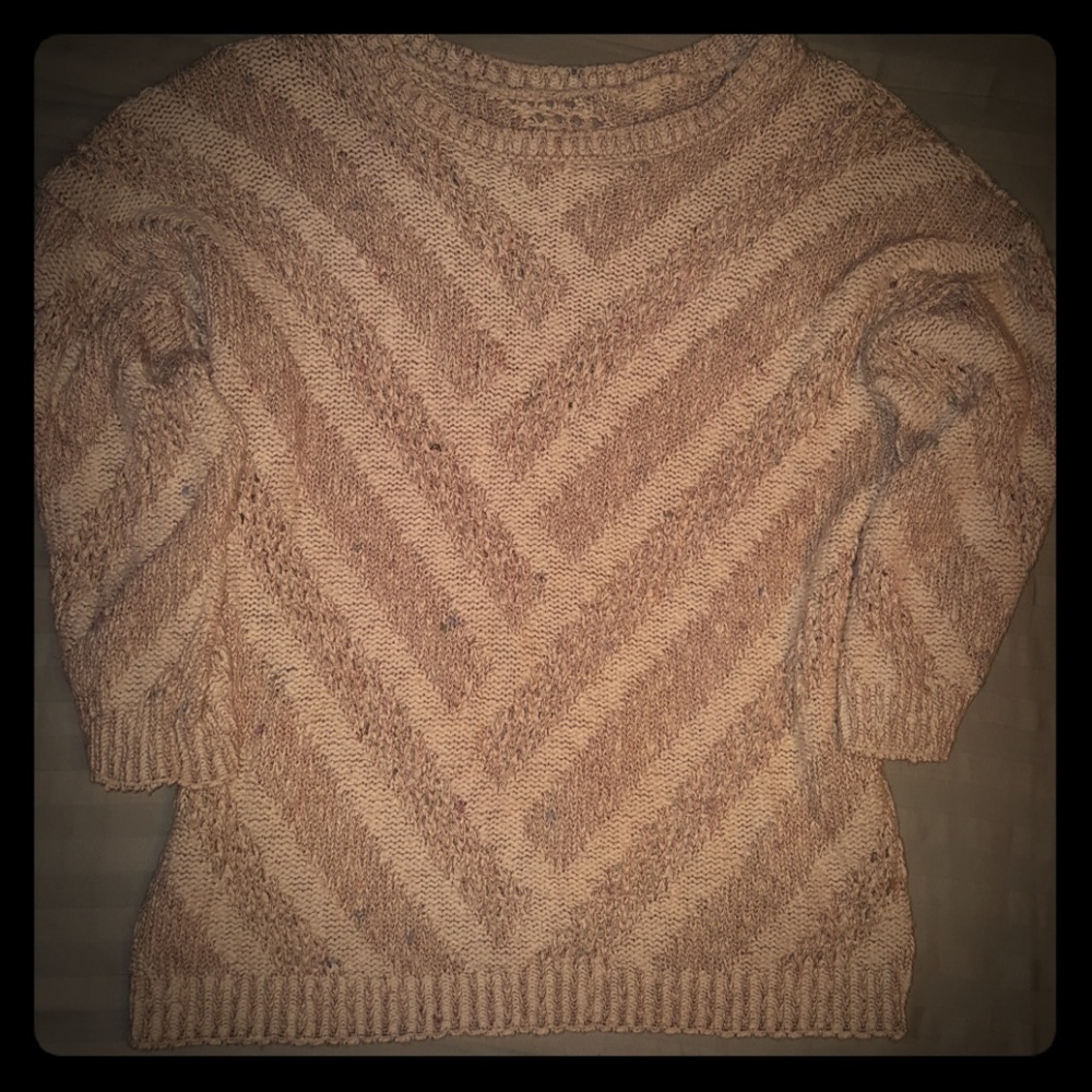 Oversized 3/4 length Sweater