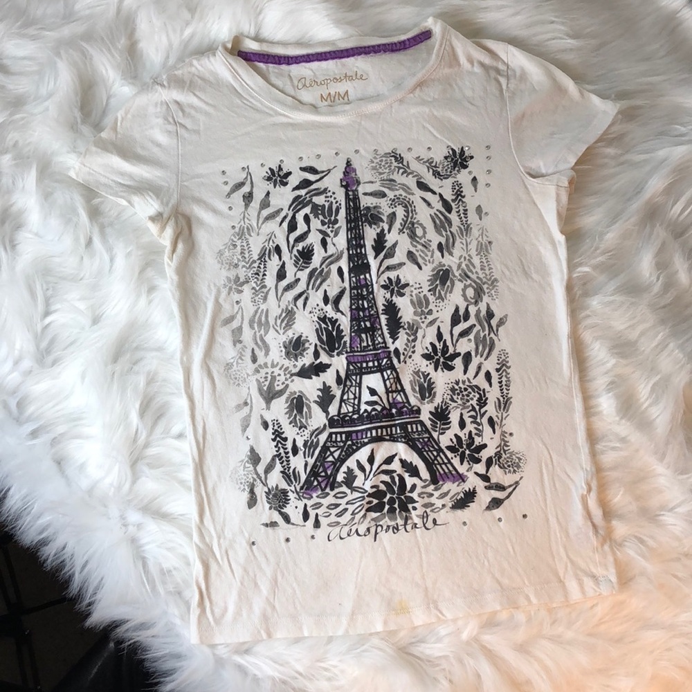 Aeropostale Eiffel Tower T-Shirt