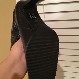 Aldo Black Boots, 38/7.5; barely worn.