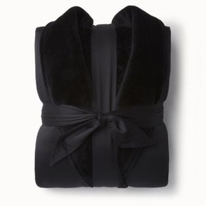 Soma Embraceable Reversible Long Black Robe