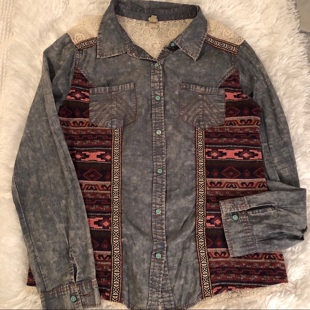 Gimmicks by BKE button down