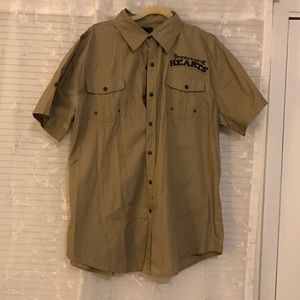 Men's short sleeve button down shirt