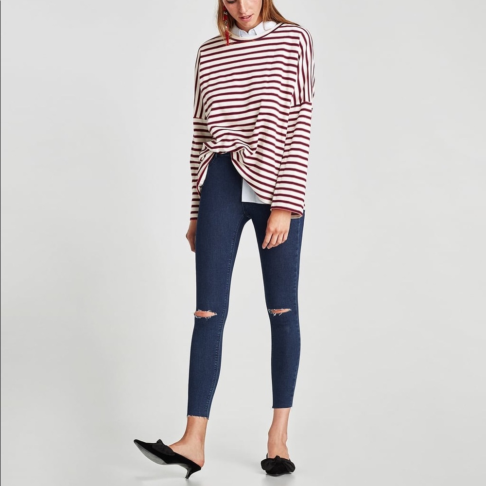 Zara high waisted jeans