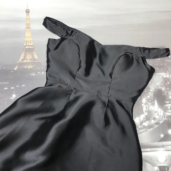 Special Occasion Off-Shoulder A-Line Dress - Picture 6 of 8