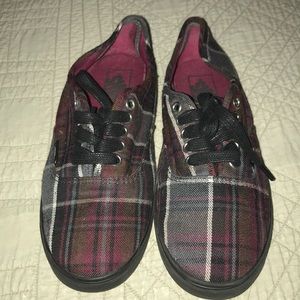 Plaid vans