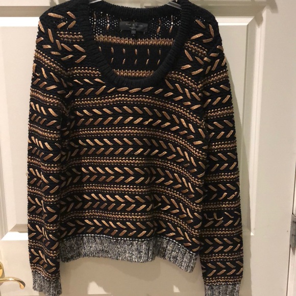rag and bone black sweater