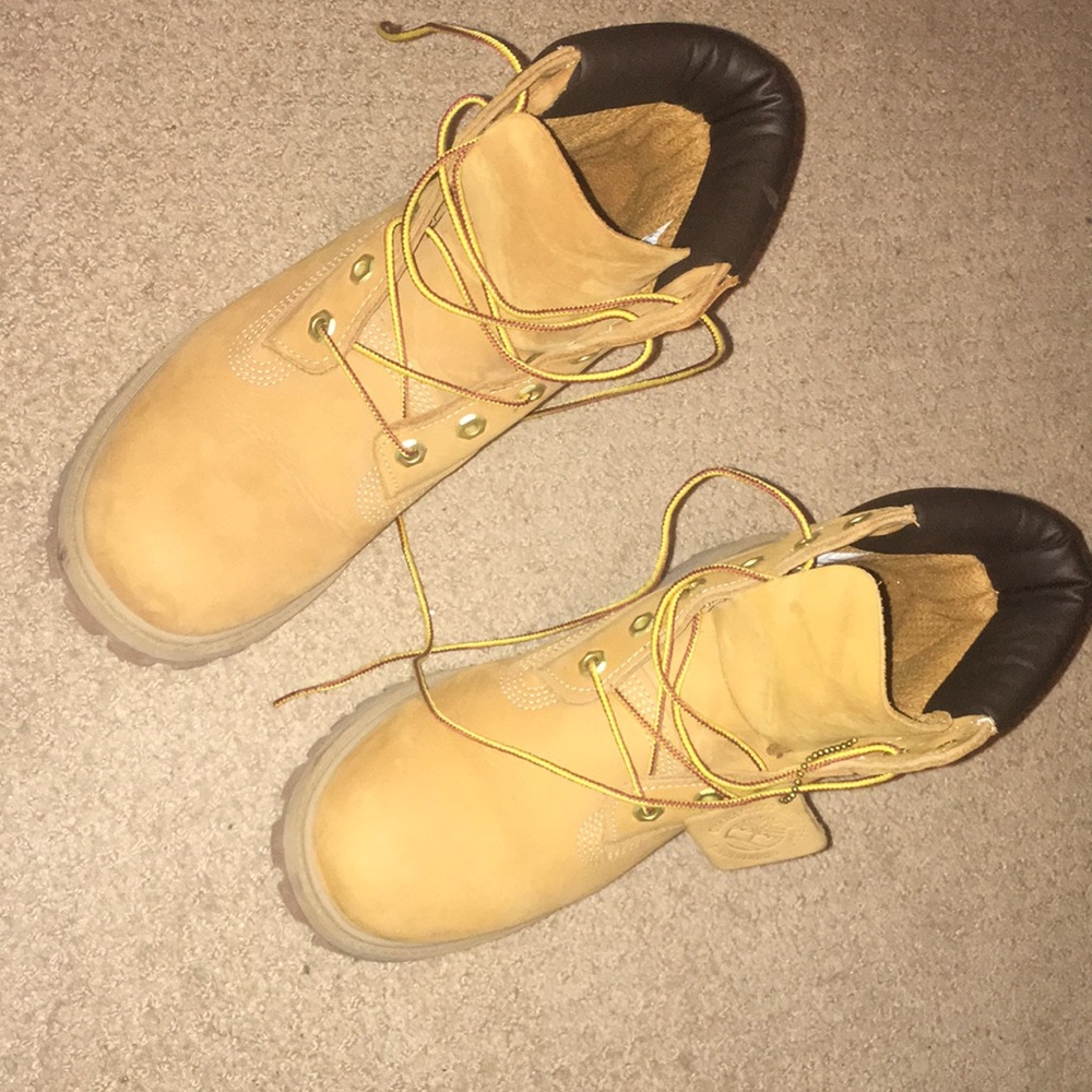 Timberland boots only worn for a few pics