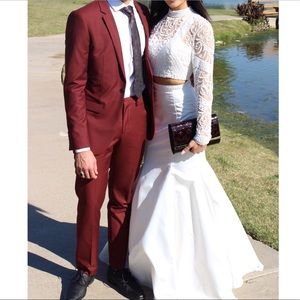 Sherri Hill White Dress