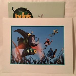 💜Disney's a bugs life Lithograph💜New In Original Envelope