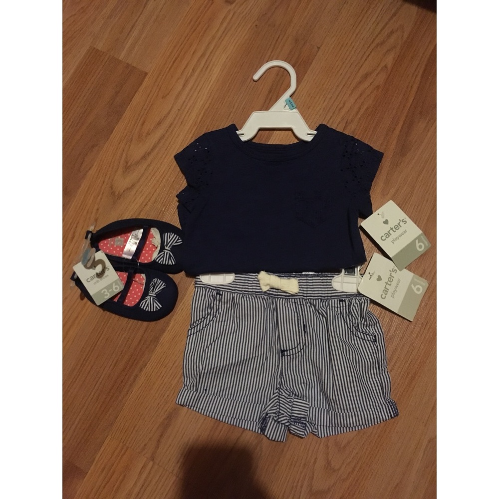Navy Blue Outfit Set