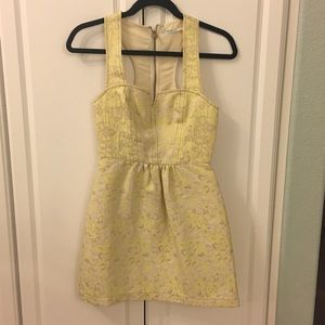 Urban Outfitters Kimchi Blue Yellow Dress