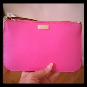 Hot pink Kate Spade Wristlet