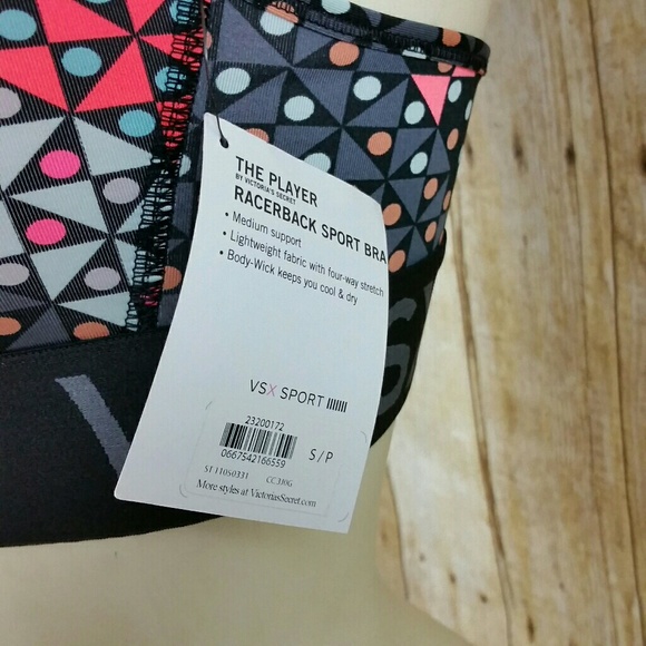 Victorias Secret Sport Bra VSX NWT Racerback Small - Picture 6 of 7