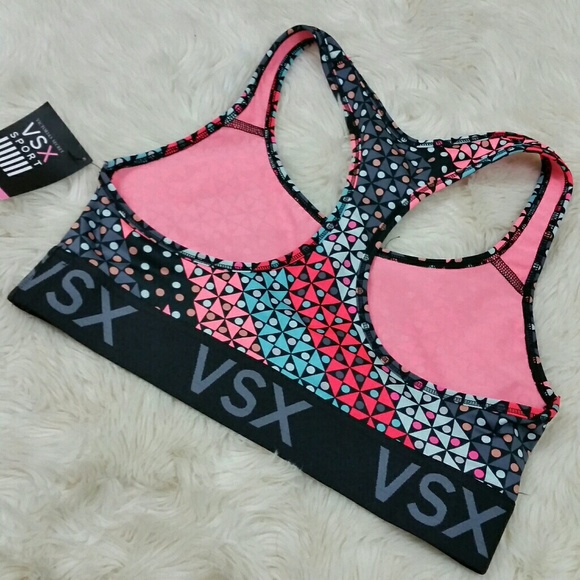 Victorias Secret Sport Bra VSX NWT Racerback Small - Picture 3 of 7
