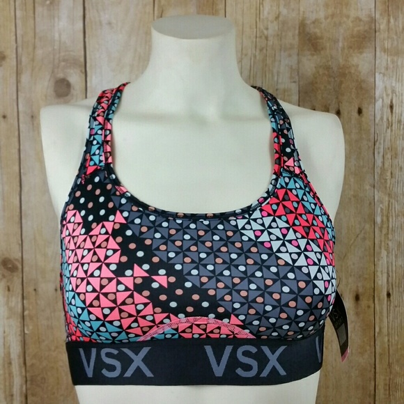 Victorias Secret Sport Bra VSX NWT Racerback Small - Picture 2 of 7