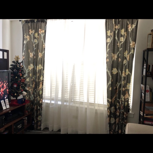 World Market - Bird of Paradise Pakshi curtains - Picture 1 of 4