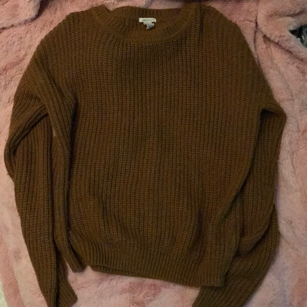 Bronze Yellow Sweater