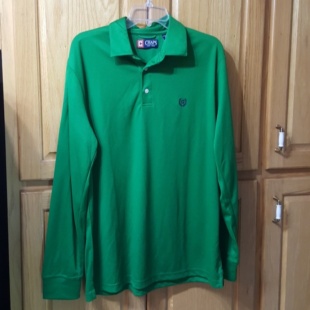 Chaps Long Sleeve Shirt Size Large