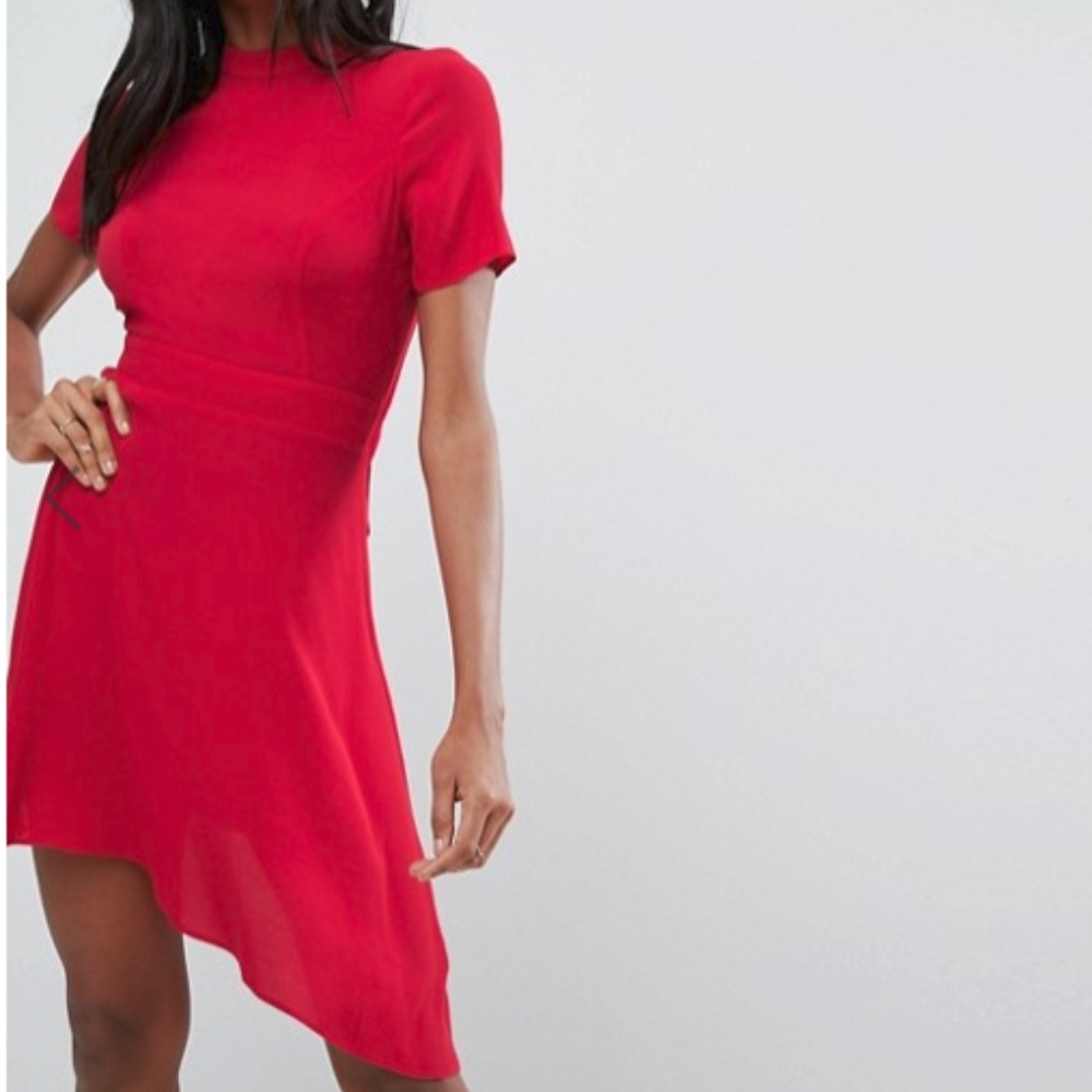 Mini Tea Dress With Open Back - Picture 3 of 8
