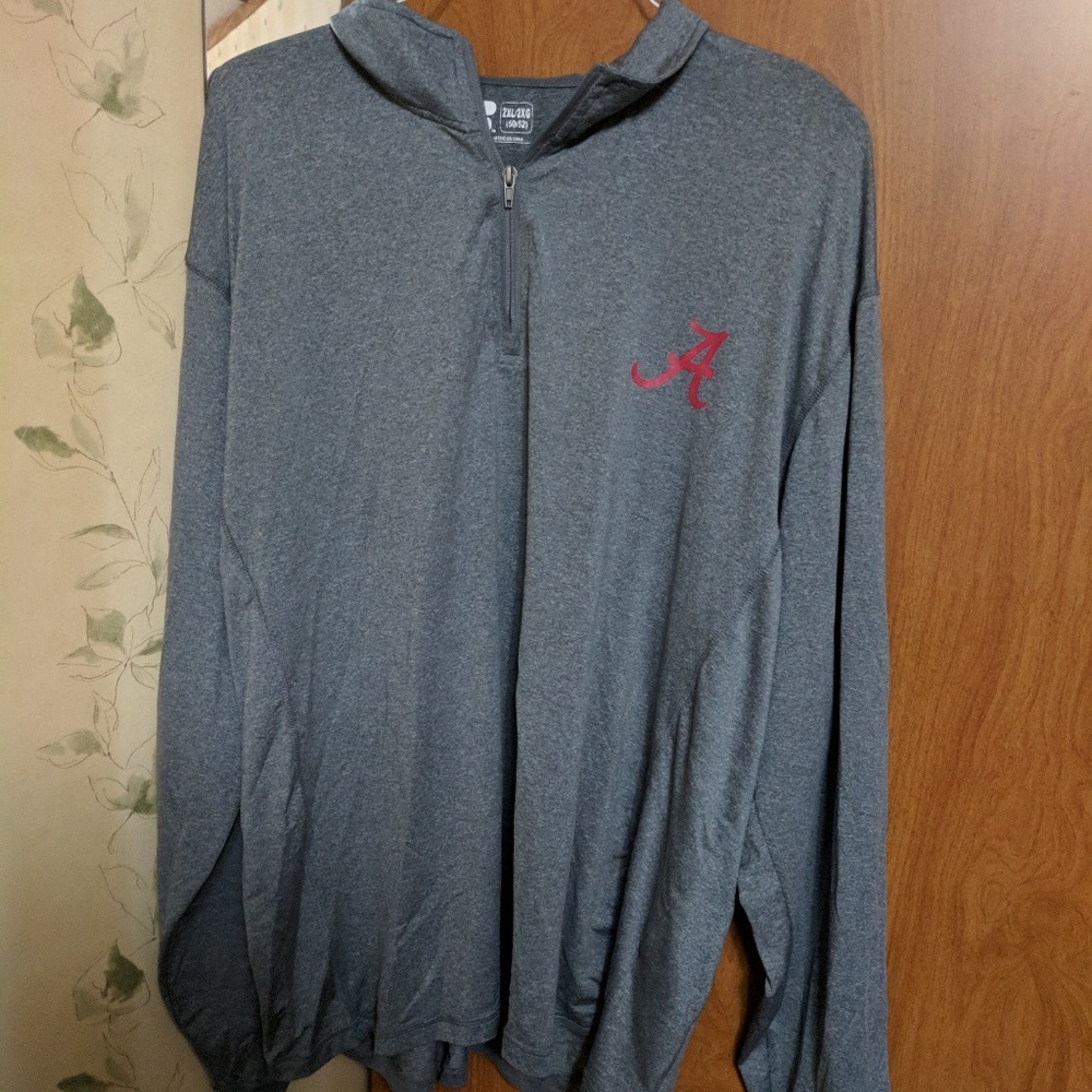 Alabama 3/4 zip pullover