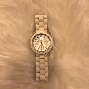White Michael Kors watch