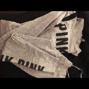 Pink sweats and Sweater set