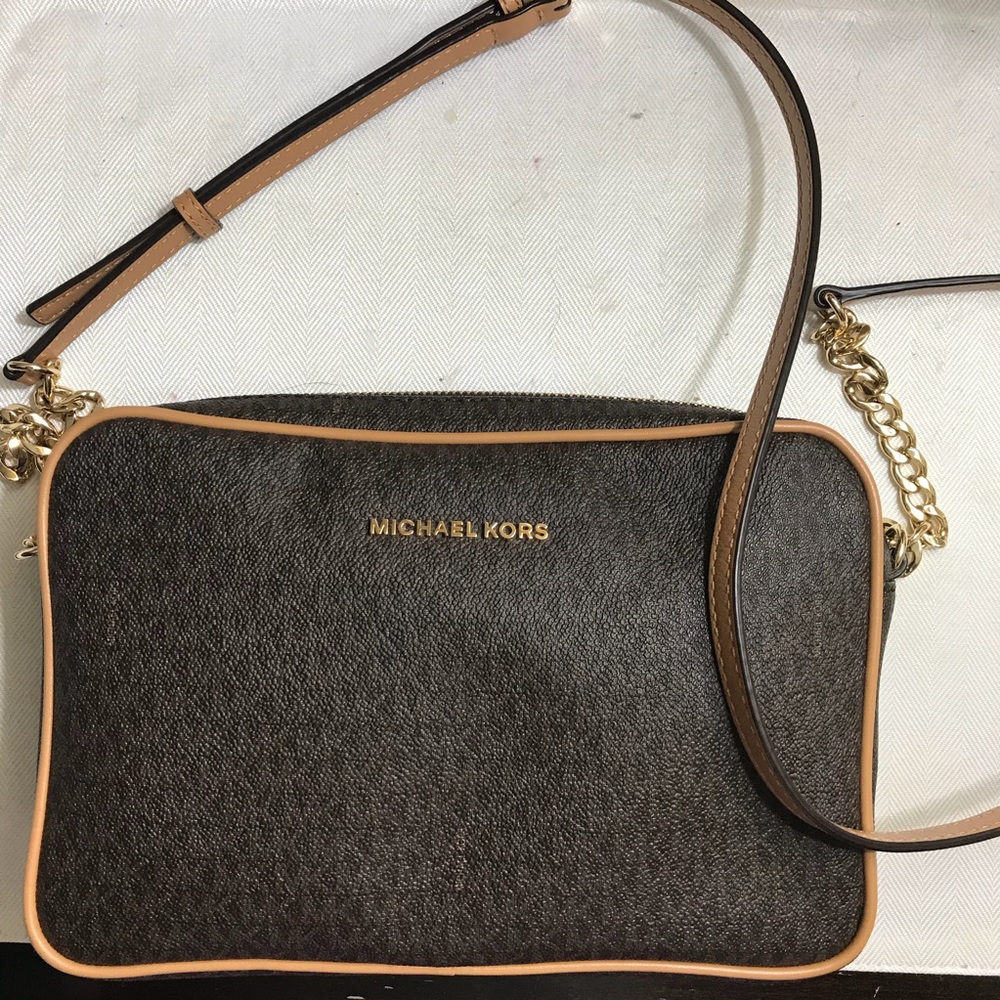 Michael Kors Jet Set Crossbody open to offers
