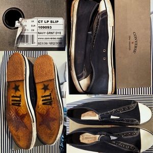 John Varvatos Converse Navy Blue.