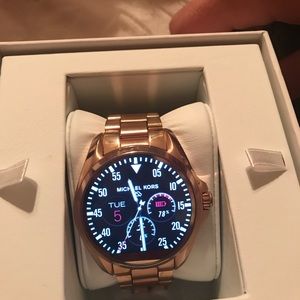 Rose Gold Michael Kors Access smart-watch