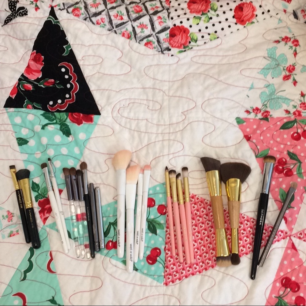 16 make up brushes bundle Mac, Tarte, Sephora