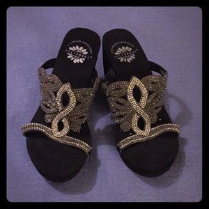 Premium Collection Yellow Box Edith Sandal Wedge