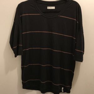 Krochet Kids Striped 3/4 Sleeve Top