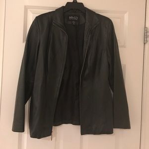 NY & CO 🖤Genuine Leather Jacket 🖤Size S