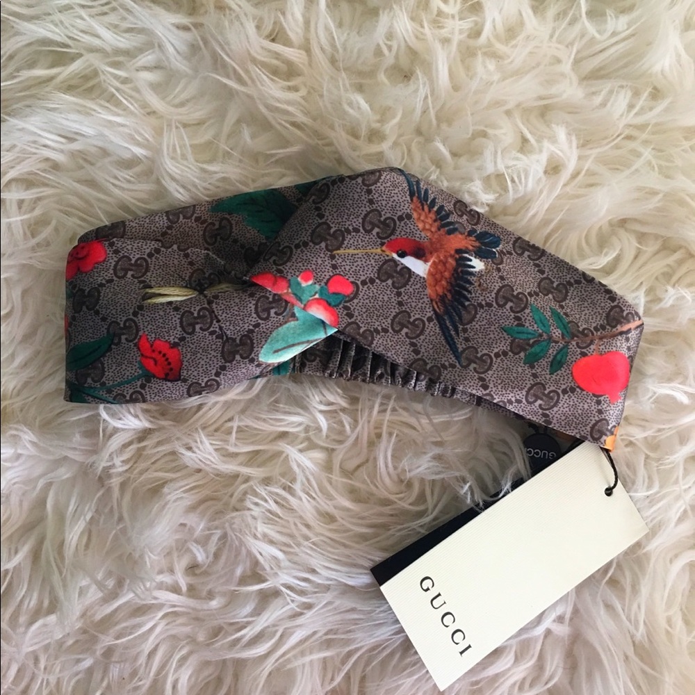 Gucci Tian Silk Headband