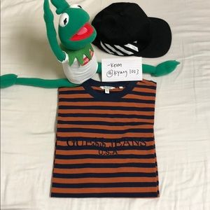 Asap Rocky x Guess Rust & Navy Tee