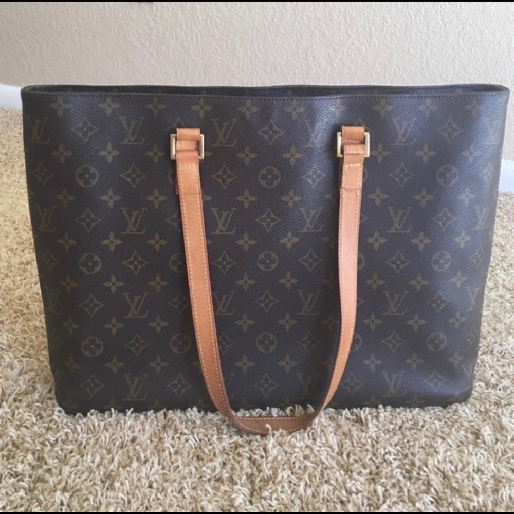 Authentic Louis Vuitton Luco Shoulder Tote Bag