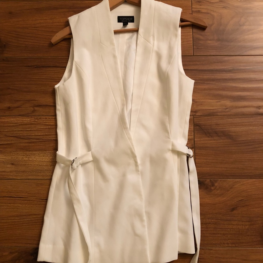 Topshop waistcoat longline vest. PRICE FIRM.